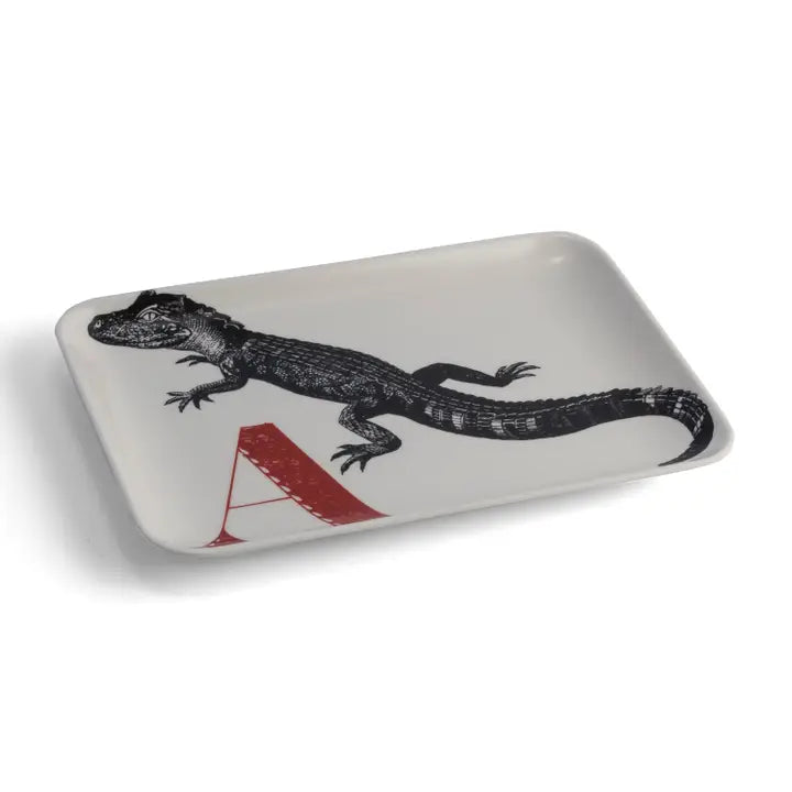 A Alligator Alphabet Tray