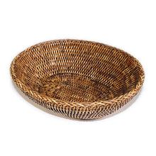 Load image into Gallery viewer, Rattan Oval Bowl
