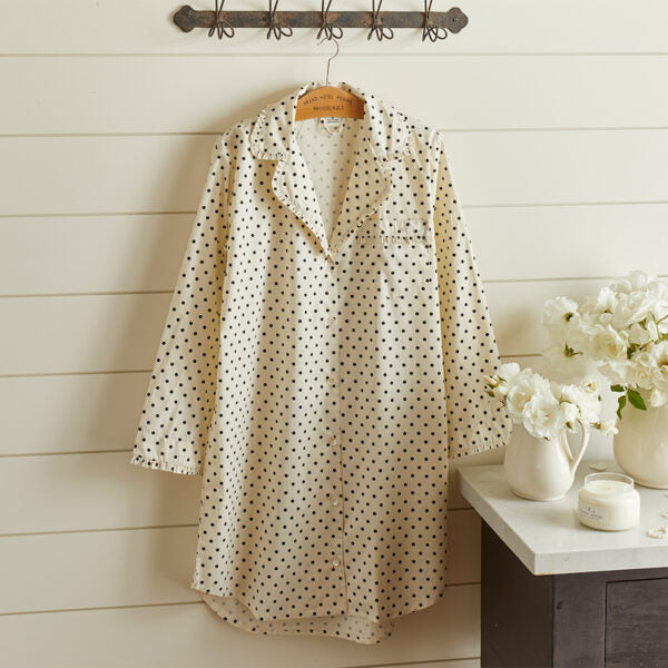 Black Dot Nightshirt