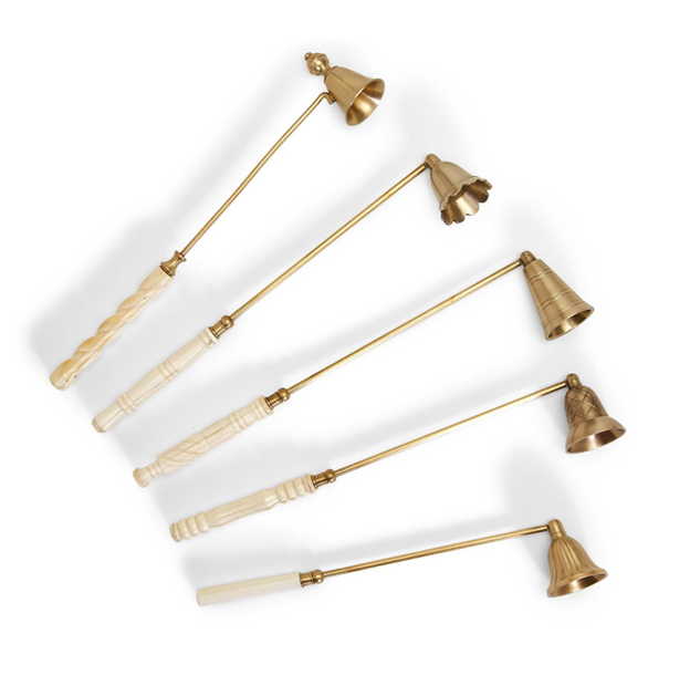 Antiqued Gold Candle Snuffer