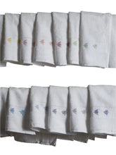 Load image into Gallery viewer, Embroidered Bee Hand Towel
