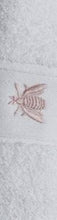 Load image into Gallery viewer, Embroidered Bee Hand Towel

