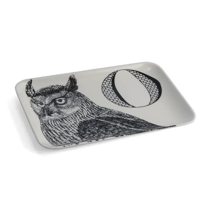 O Owl Alphabet Tray