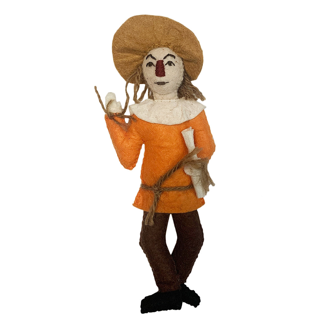 Felt Scarecrow Ornament