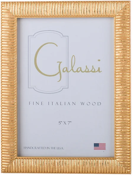 Gold Linear Frame