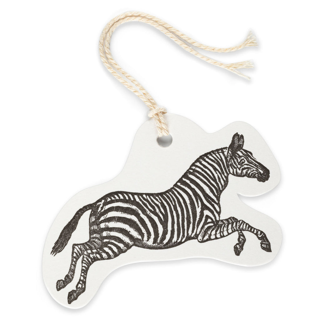 Set of 3 Zebra Gift Tags