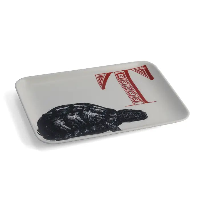 T Turtle Alphabet Tray