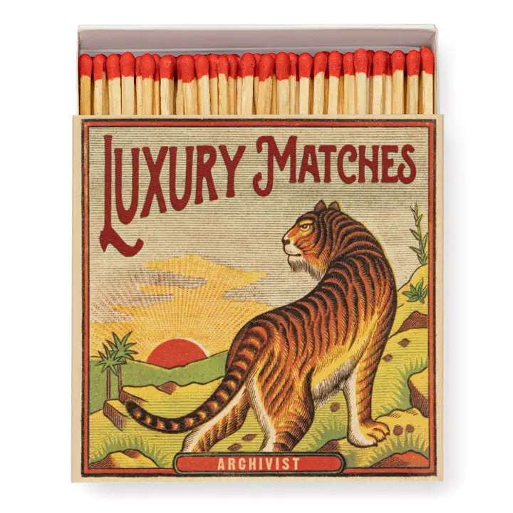 Vintage Tiger Match Box