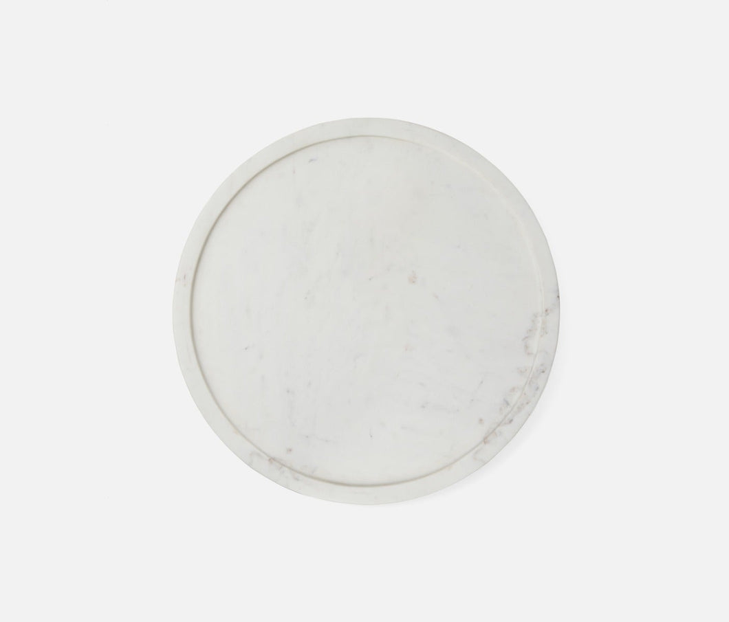 White Marble Lazy Susan