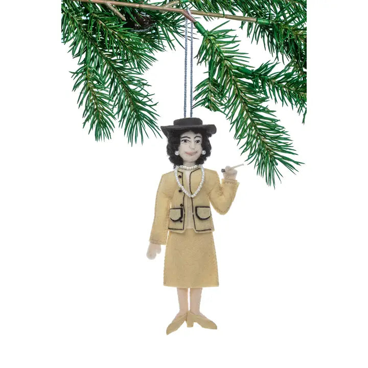 Felt Coco Chanel Ornament