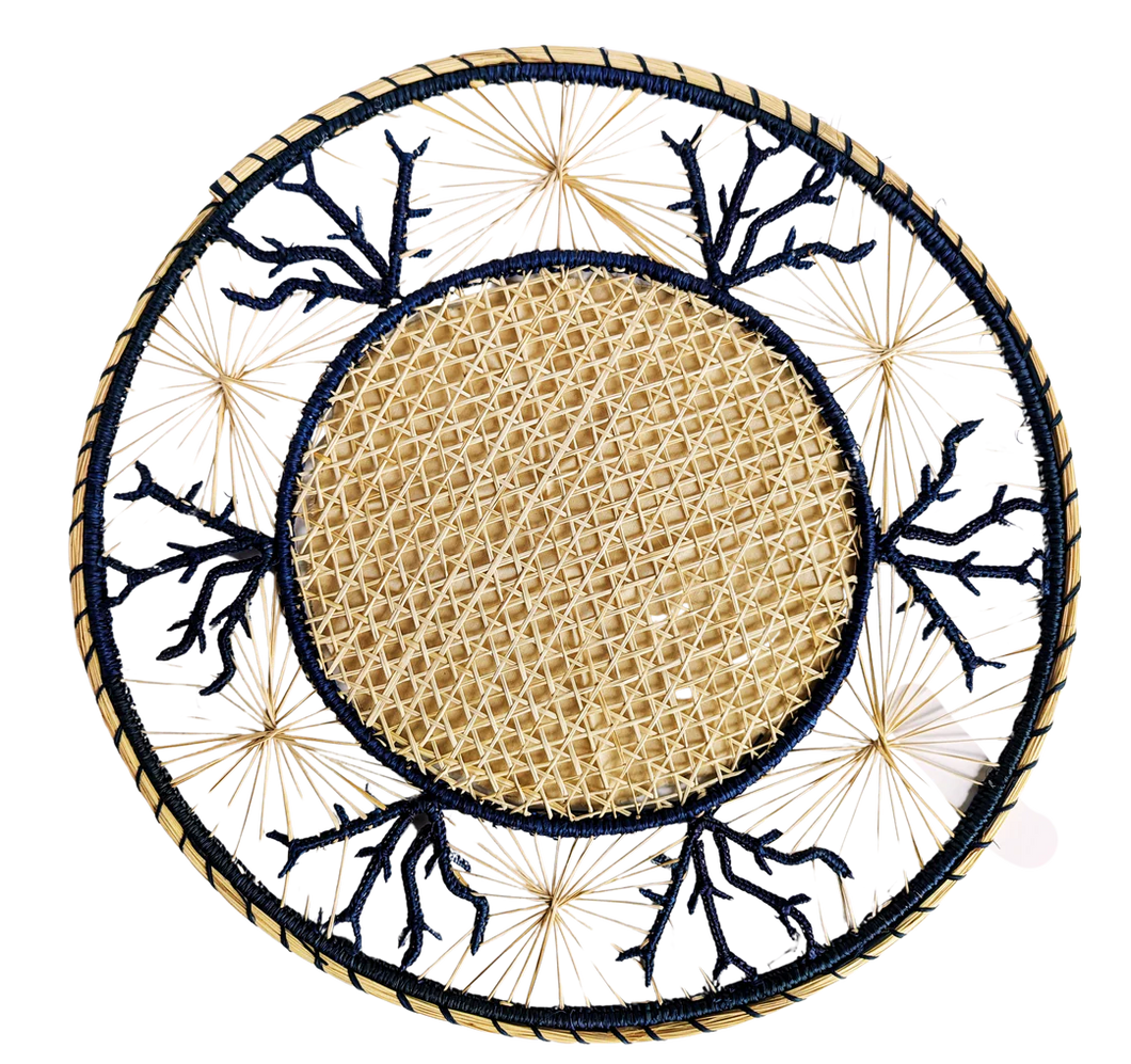 Coral Woven Placemat