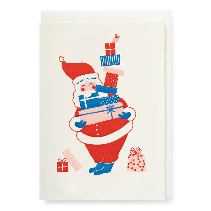 Father Christmas Notelet Card