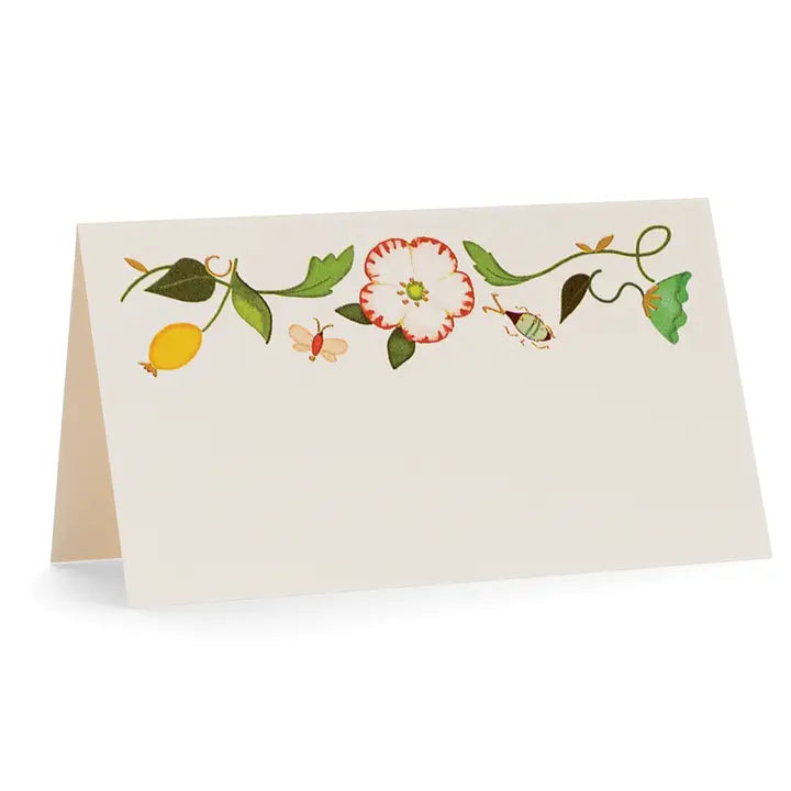 Floral Place Cards