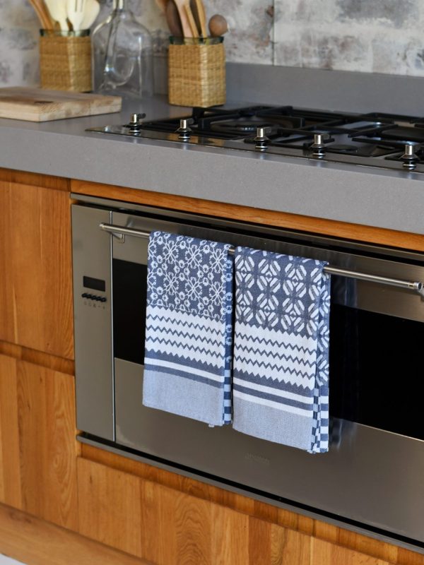 Pair of Indigo Tea Towels