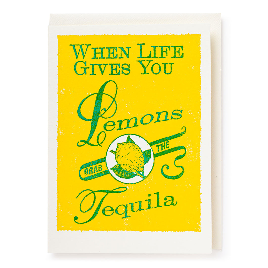 Lemons and Tequila Card