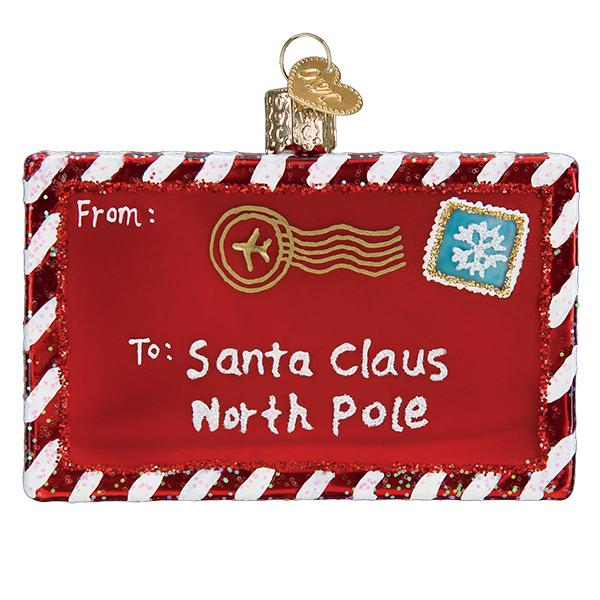 Letter to Santa Ornament