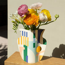 Load image into Gallery viewer, Multi Color Mini Paper Vase
