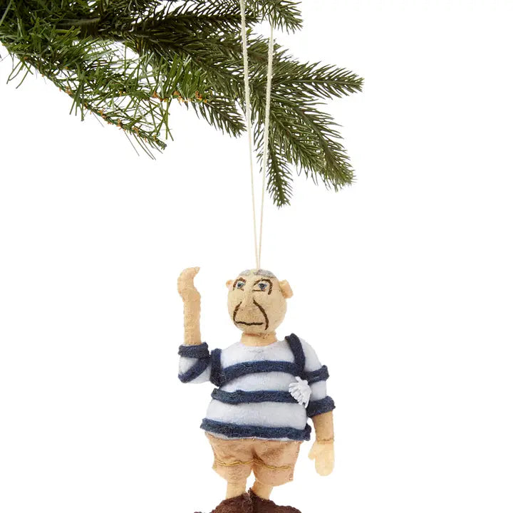 Felt Picasso Ornament