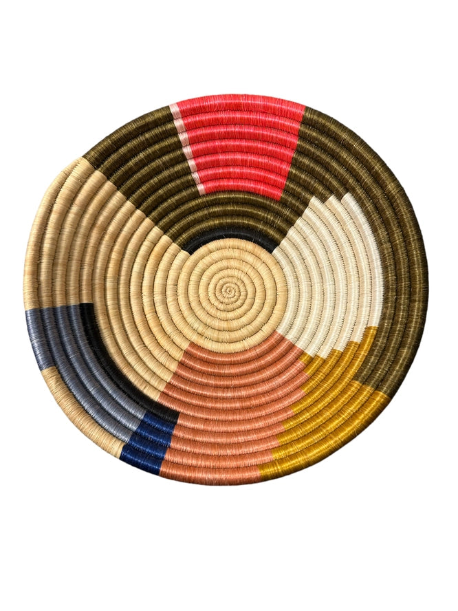 Rwanda African Bowl in Kaleidoscope Plateau