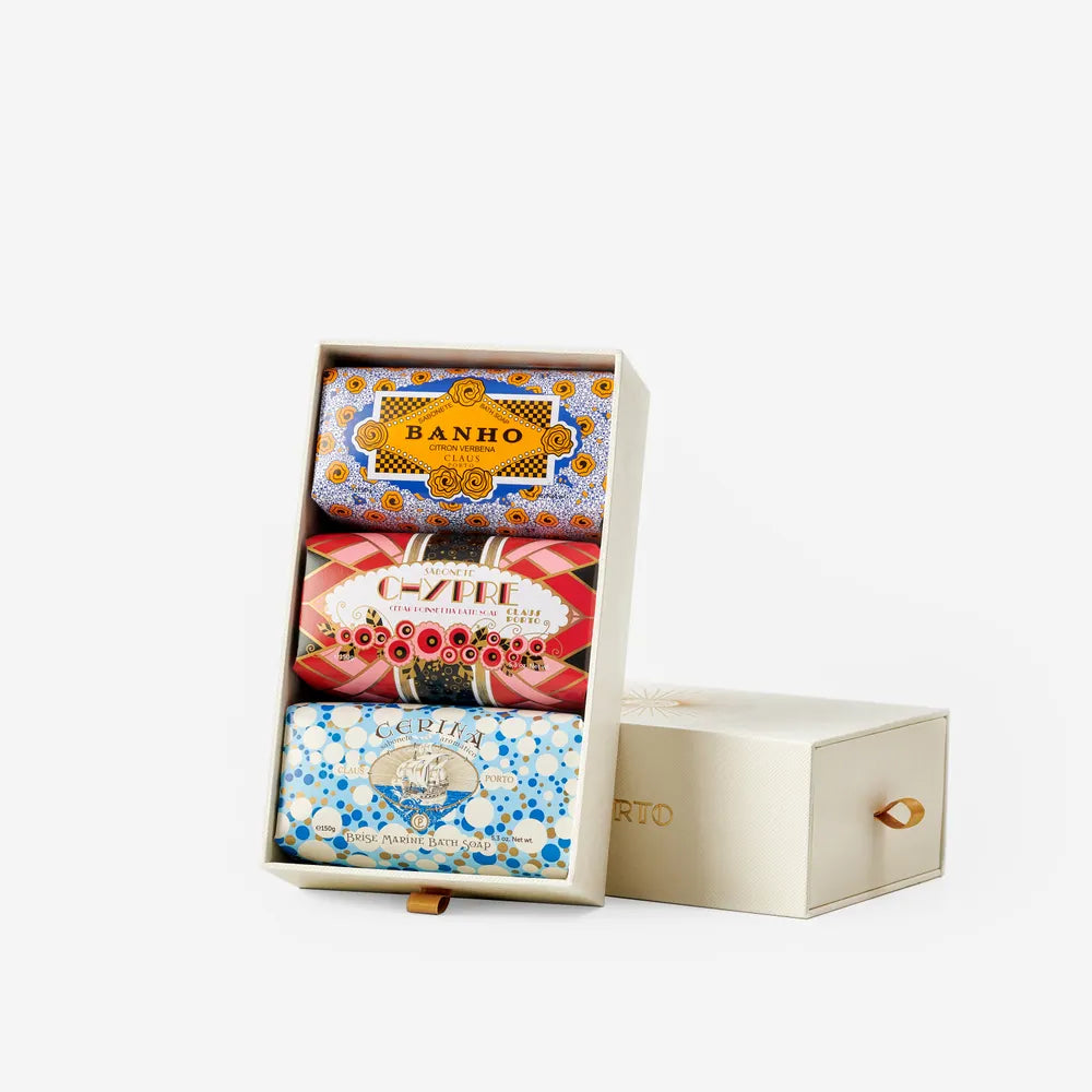 Gift Box of 3 Soaps