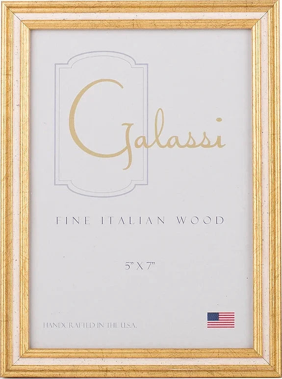 Gold Frame with Cream Channel