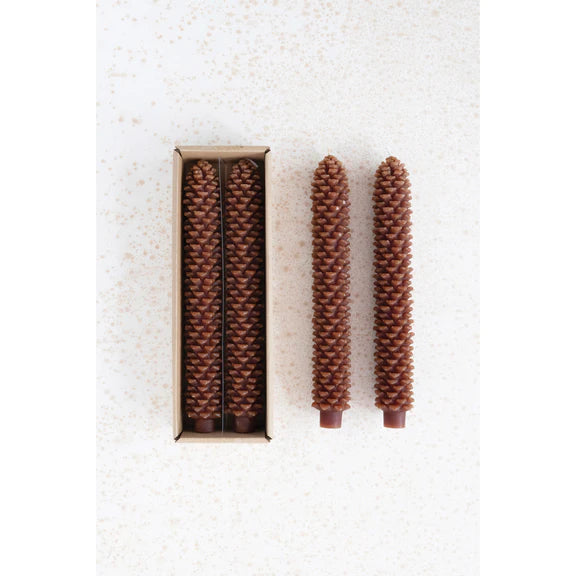 Pine Cone Candle