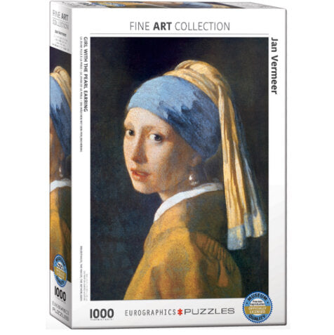 Jan Vermeer Girl with the Pearl Earring Puzzle