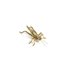 Load image into Gallery viewer, Decorative Gold Grasshopper
