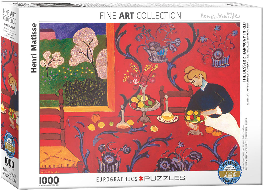 Henri Matisse Harmony in Red Puzzle