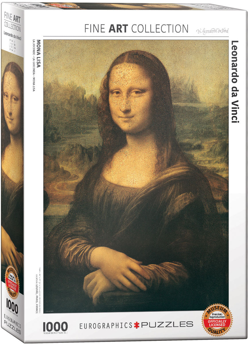 Leonardo Da Vinci Mona Lisa Puzzle