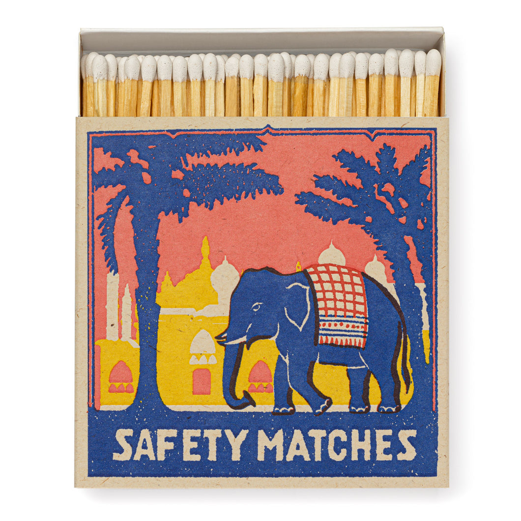 Pink Elephant Match Box