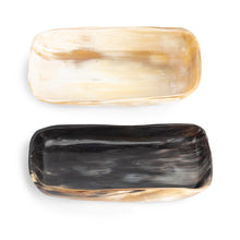 Load image into Gallery viewer, Rectangular Cow Horn Bowl

