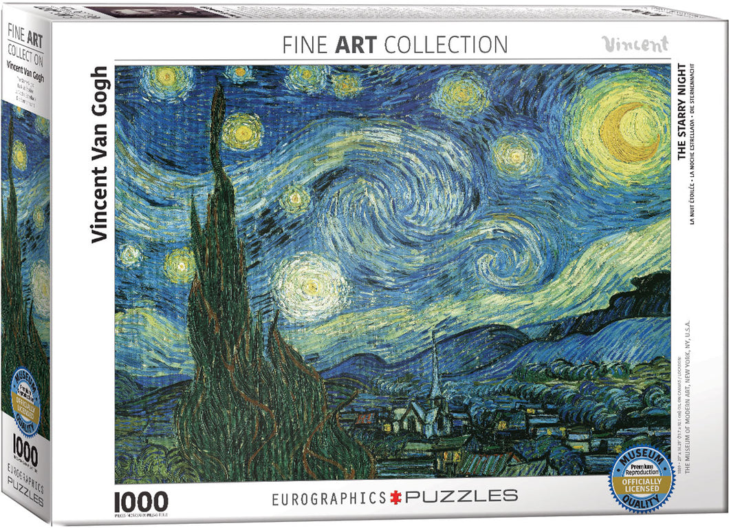 Vincent van Gogh Starry Night Puzzle