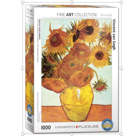 Vincent van Gogh Twelve Sunflowers Puzzle