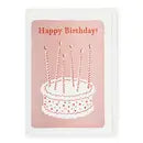 Happy Birthday Cake Card